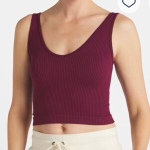 NEW FREE PEOPLE Solid Rib Brami Ribbed Tank Top INTIMATELY BY FREE PEOPLE